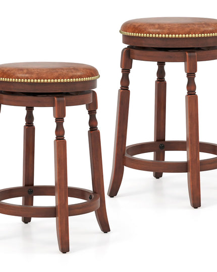Giantex 24" /29.5" Swivel Bar Stools