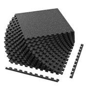 Black/Gray Speckled / 12 Tiles | 48 Sq Ft
