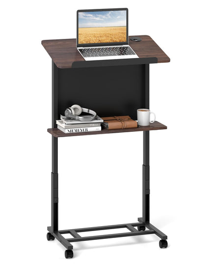 Giantex Mobile Podium Stand