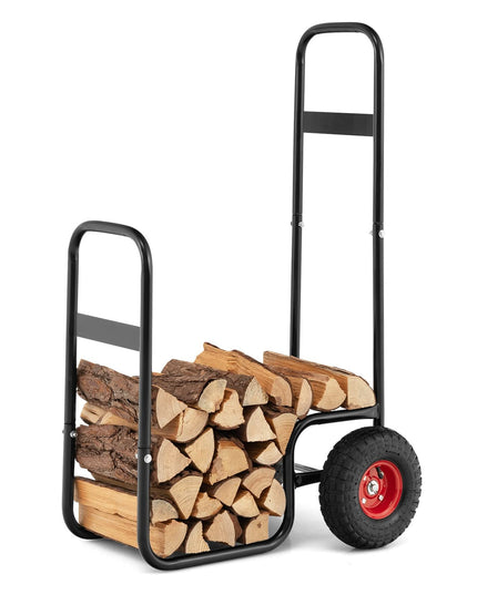 Giantex Firewood Log Cart Carrier