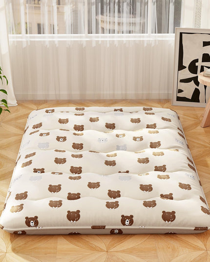 Giantex Japanese Floor Mattress, 4 Inch Futon Mattress with Washable Cover & Storage Bag