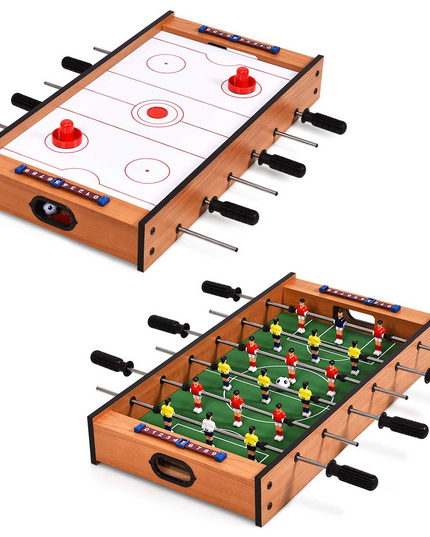 Giantex Multi Game Table, 2 in 1 Combo Mini Game Table Top w/ Soccer