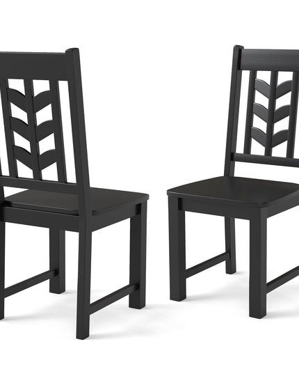 Giantex Wooden Dining Chairs Set of 2/4