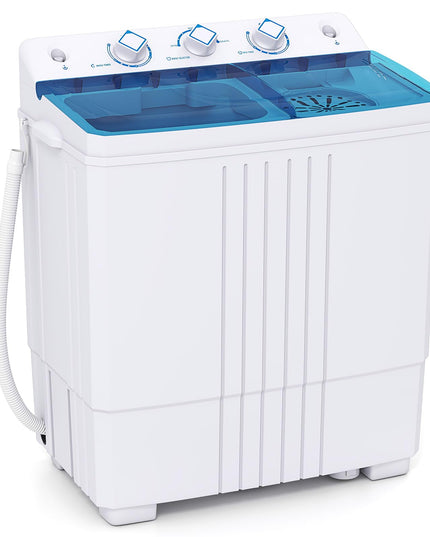 Giantex Washing Machine Twin Tub 12Lbs Washing and 8Lbs Spinning