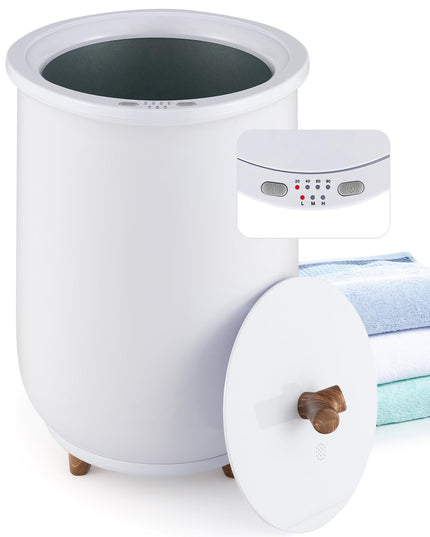 Giantex Towel Warmer for Bathroom - 23L Large Blanket Warmer with 3 Heat Settings, Built-in Timer, Auto Shut Off