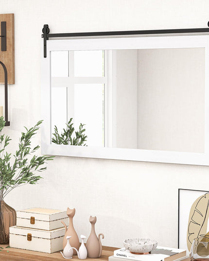 CHARMAID Farmhouse Wall Mirror