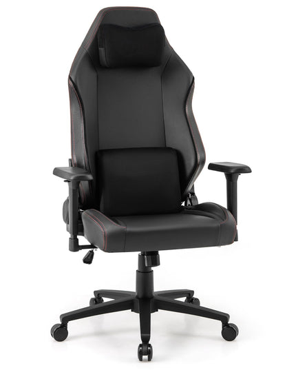 Giantex Gaming Chair Video Game Chair with Magnetic Headrest & Lumbar Support