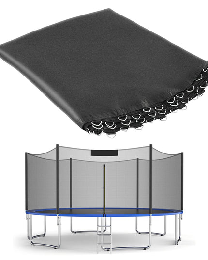 Replacement Trampoline Mat, High-Elastic PP Weather-Resistant Mat Fits 8 10 12 14 16ft Round Frame