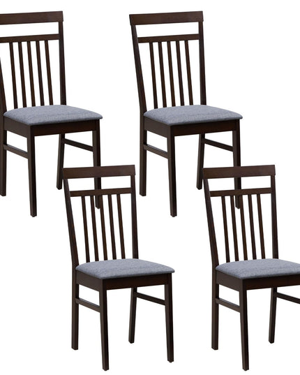 Giantex Wood Dining Chairs Set