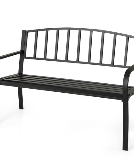 Giantex 660lbs Patio Garden Bench with Backrest