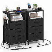 Black / 2 / 3 Drawer