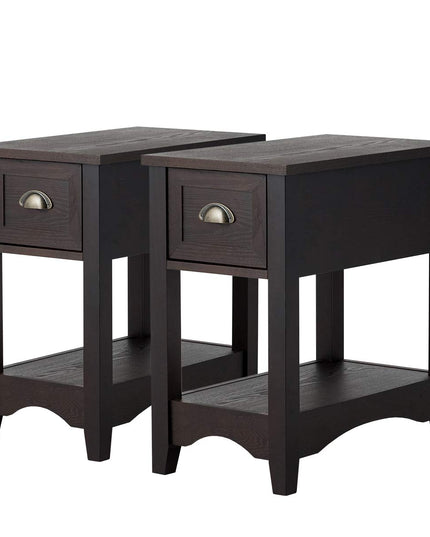 Chair Side End Table with Drawer