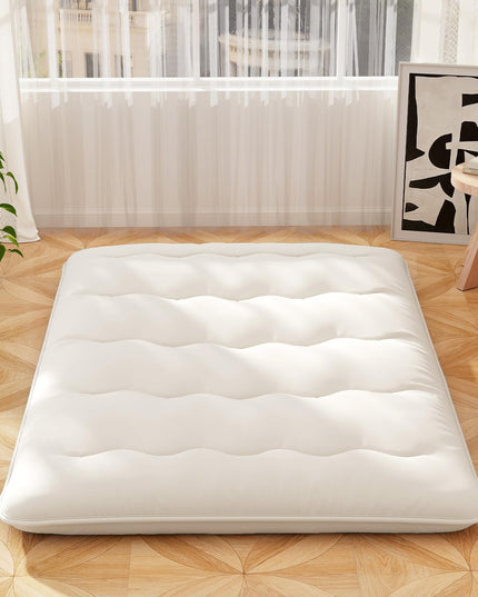 Giantex Japanese Floor Mattress Futon Mattress, Roll Up Mattress Tatami Mat with Washable Cover and Carry Bag