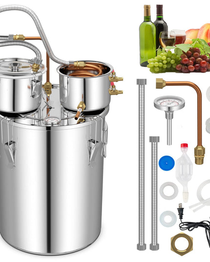 10 Gal Alcohol Still - Giantex