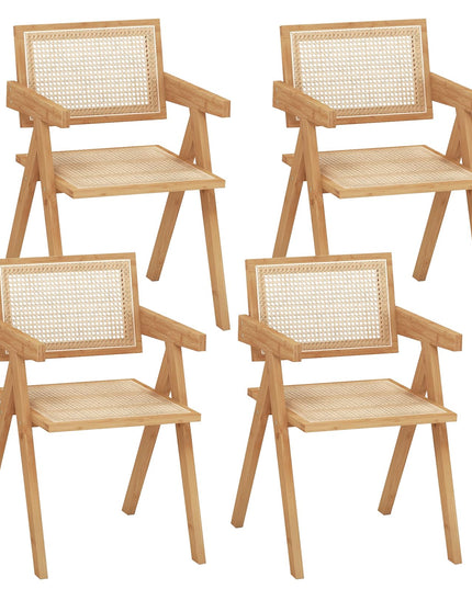 Giantex Rattan Accent Chair Set of 2