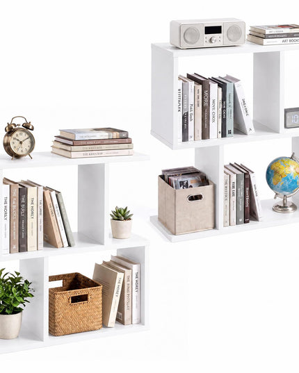 Giantex 3-Tier Geometric Bookshelf (1/2)