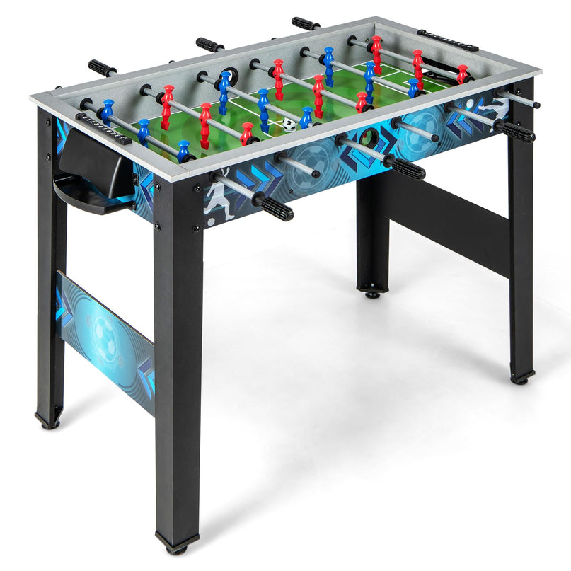 Giantex Foosball Table, 37.5" Foosball Table Adult Size, with 2 Balls, Smooth Handle