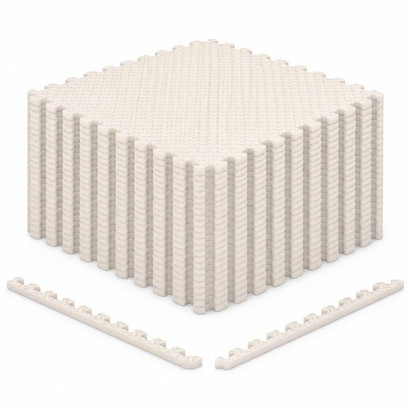 GIANTEX 12/24 PCS Interlocking Foam Tiles 52/104 SQ.FT EVA Foam Exercise Mats