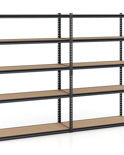 Giantex 5-Tier Metal Storage Shelves(48" x 18" x 72")