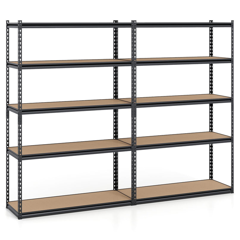 Giantex 5-Tier Metal Storage Shelves(48" x 18" x 72")
