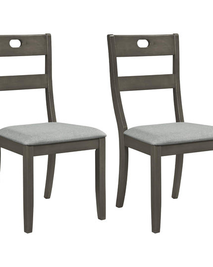 Giantex Wooden Dining Chairs Set of 2/4 for Restaurant