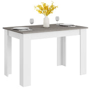 White & Dark Gray