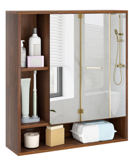 Giantex Bathroom Medicine Cabinet with Mirror