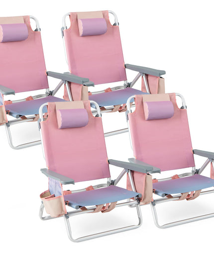 Giantex Beach Chair 2-Pack Sling Camping Chair