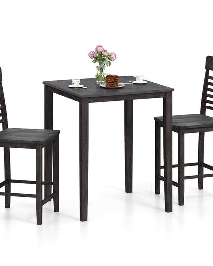 Giantex 3-Piece Dining Table Set for 2 for Small Place
