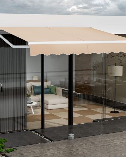 Giantex Retractable Awning for Patio