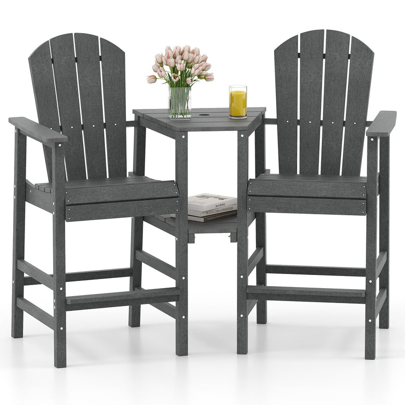 Giantex Outdoor Tall Adirondack Chairs Set of 2