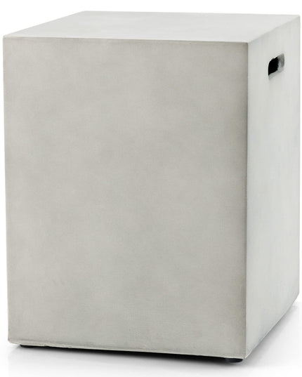Giantex Propane Tank Cover Table - Hideaway Table, Outdoor 20 lbs Propane Tank Holder with Handles on Both Sides
