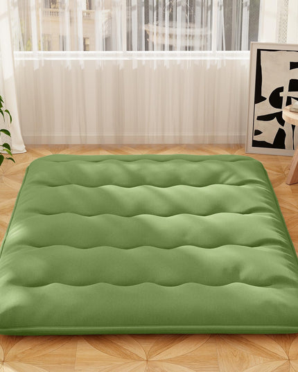 Giantex Japanese Floor Mattress, 4 Inch Futon Mattress with Washable Cover & Storage Bag