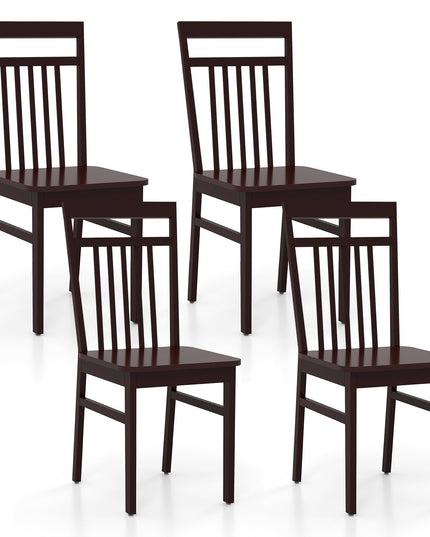 Giantex Wood Dining Chairs Set