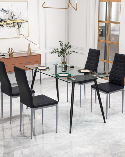 Giantex 5-Piece Dining Table Set