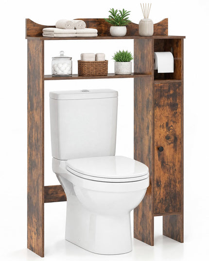 Giantex Over-The-Toilet Storage Cabinet with 1-Door