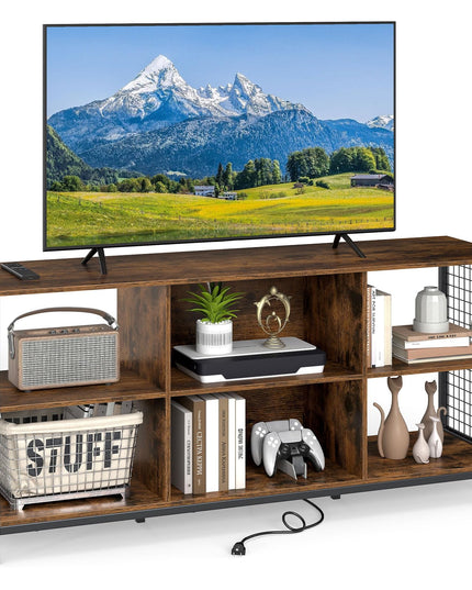 Giantex Industrial TV Stand for TVs up to 65 Inch