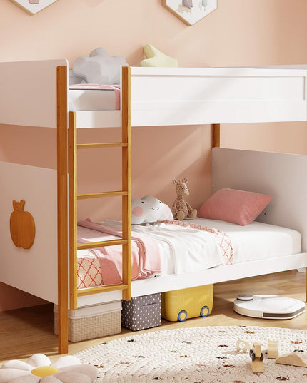 Giantex Wood Twin Over Twin Bunk Bed