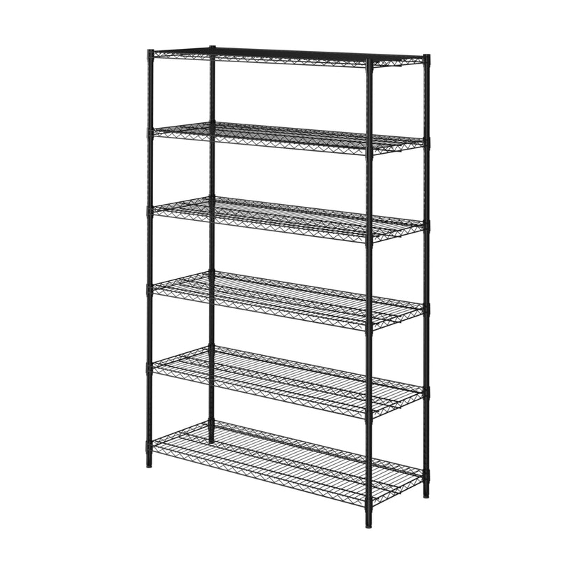 Giantex 6-Tier Storage Shelves | Heavy Duty Metal Shelving Unit for Kitchen Garage Pantry