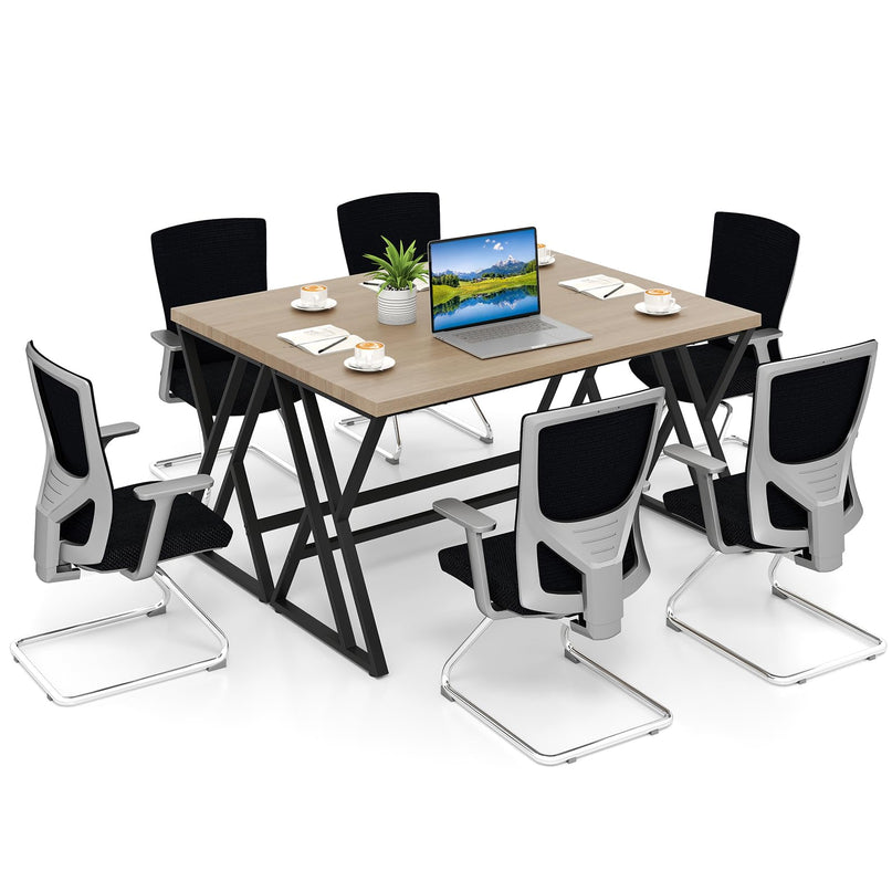 Giantex 5/1 FT Conference Table for 4-6/8-10 People