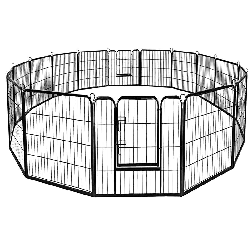 Giantex 48 inch Dog Playpen with Door (8 or 16 pannels)
