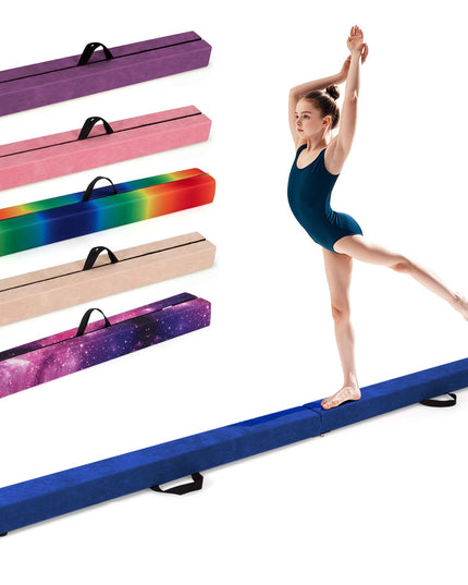 Giantex 9FT Balance Beam Folding Gymnastics Beam