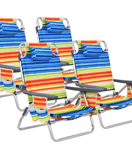 Giantex Beach Chair 2-Pack Sling Camping Chair