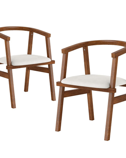 Giantex Wooden Dining Chairs Set of 2/4
