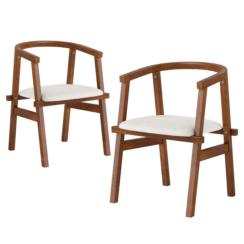 Giantex Wooden Dining Chairs Set of 2/4
