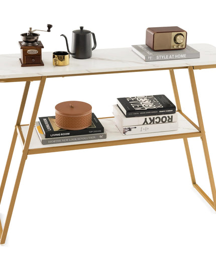 Giantex Console Table with Storage Shelf - 44” Entryway Table