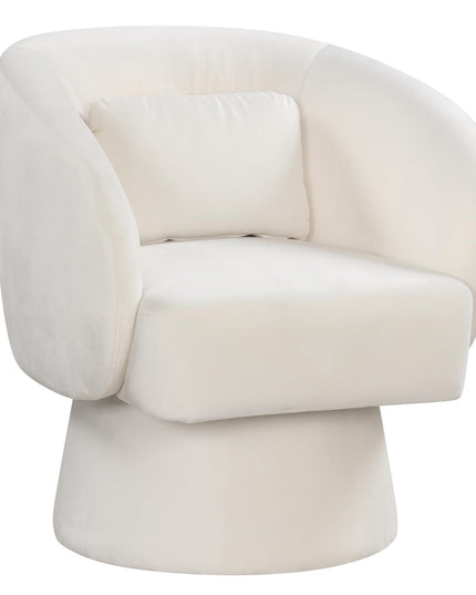 Giantex Swivel Accent Chair Upholstered Barrel Chair