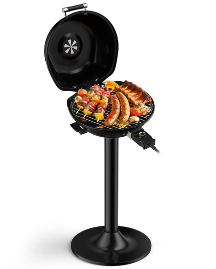 Giantex Electric BBQ Grill - 1600 Watts Portable Standing Grill