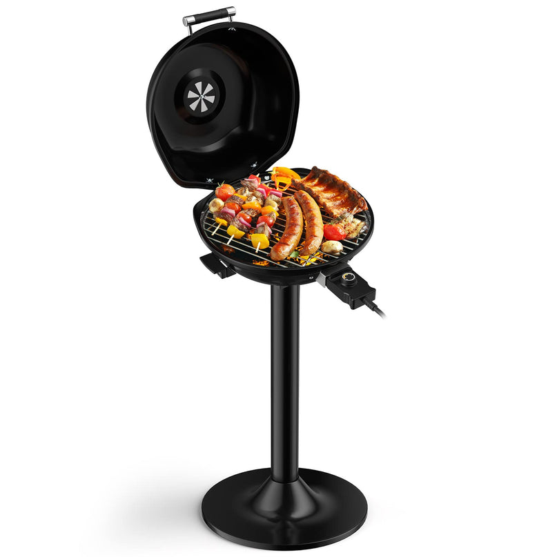 Giantex Electric BBQ Grill - 1600 Watts Portable Standing Grill