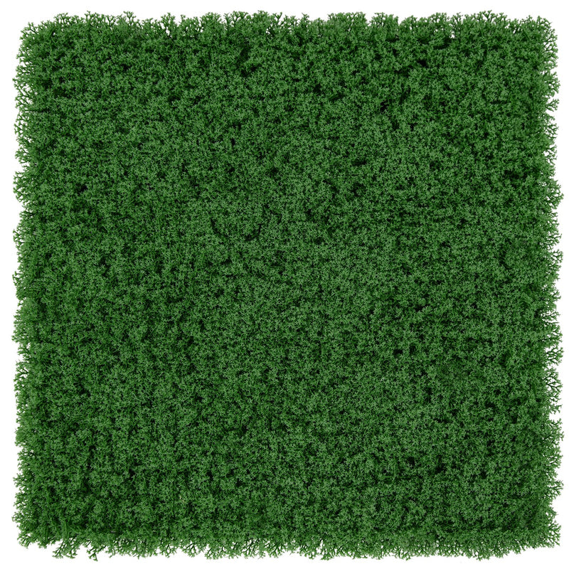 Giantex 12PCS 20" x 20" Grass Wall Panels Backdrop, Garden Privacy Fence Screen, 33.3 Sq.ft Artificial Moss Wall Panels